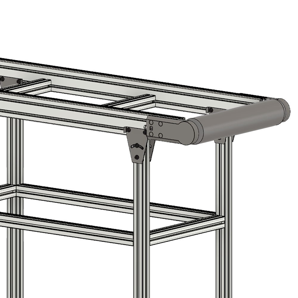 87-000-0 MODULAR SOLUTIONS CONVEYOR PART<BR>CONVEYOR LEG SWIVEL PLATE 35 DEGREE
